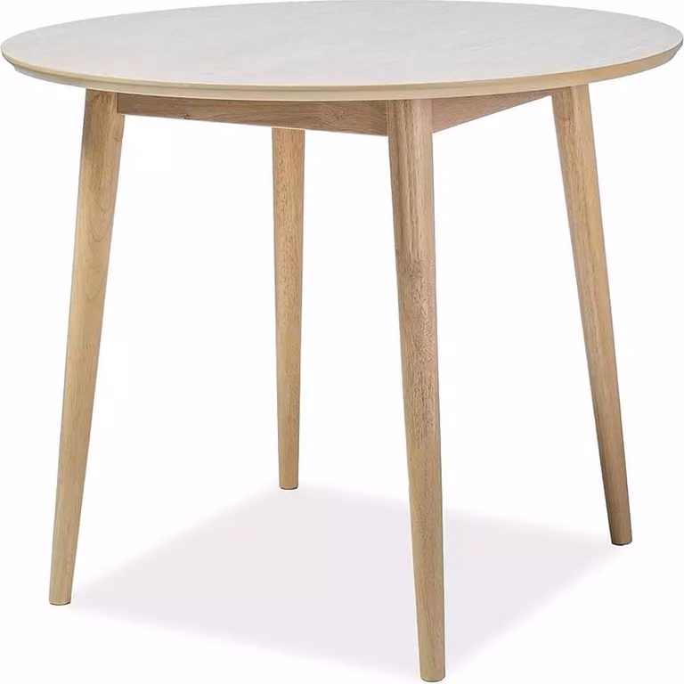Tavolo da pranzo Tavolo da cucina Nelson 90x90x75cm rovere naturale