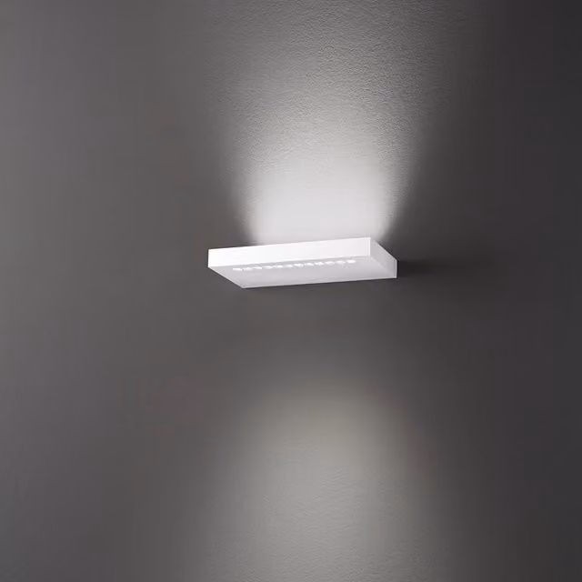 Applique Moderna Perenz Illumina in Metallo Bianco con LED 16W 3000K Luce Calda – 1