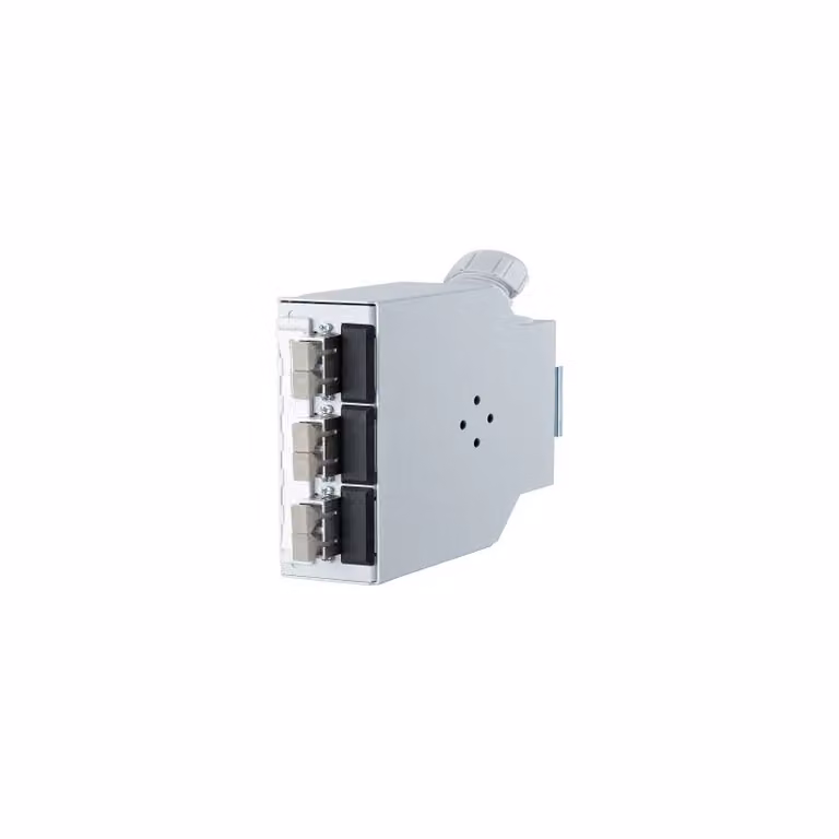 Metz Connect OpDAT REGplus 3xSC-D MM (Vetroceramica), 1xM20, con supporto per giunzione a crimpare 150240C20310E