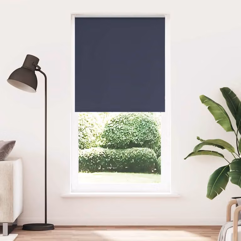 vidaXL Tenda a Rullo Oscurante 110x210 cm Larghezza Tessuto 105,7 cm