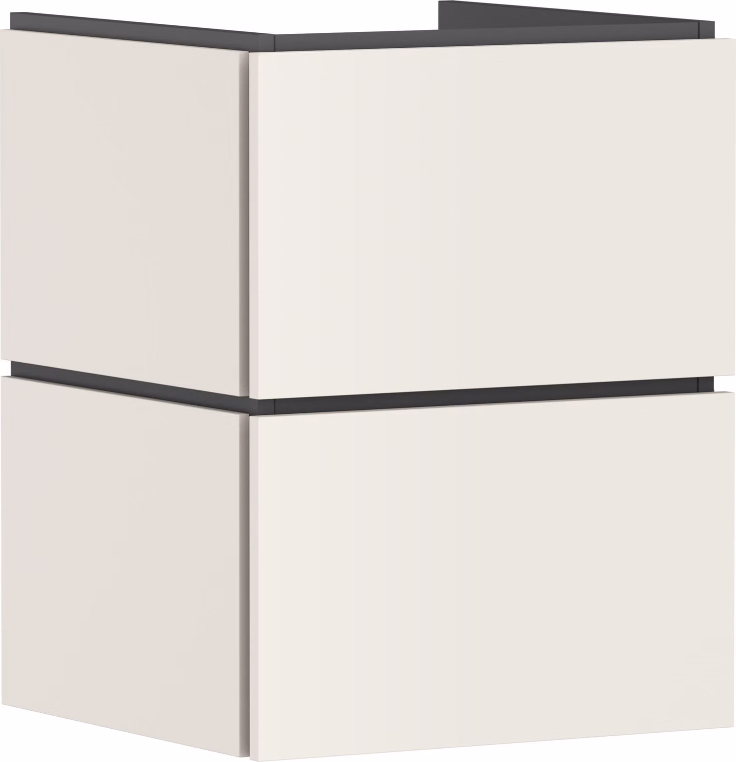 hansgrohe Xilesa E meuble sous-lavabo pour lave-mains, 2 tiroirs, 480x470x620mm, 54250780, 54250780