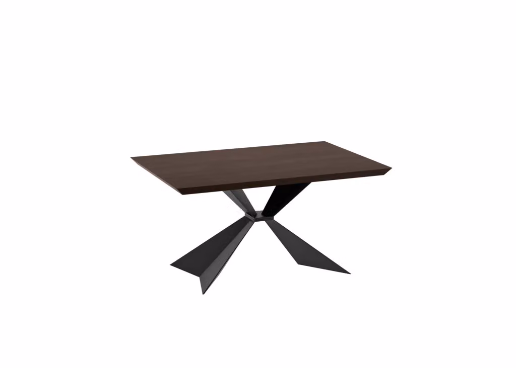 Tavolo allungabile Stones in rovere e metallo nero, design moderno per sala da pranzo – 2