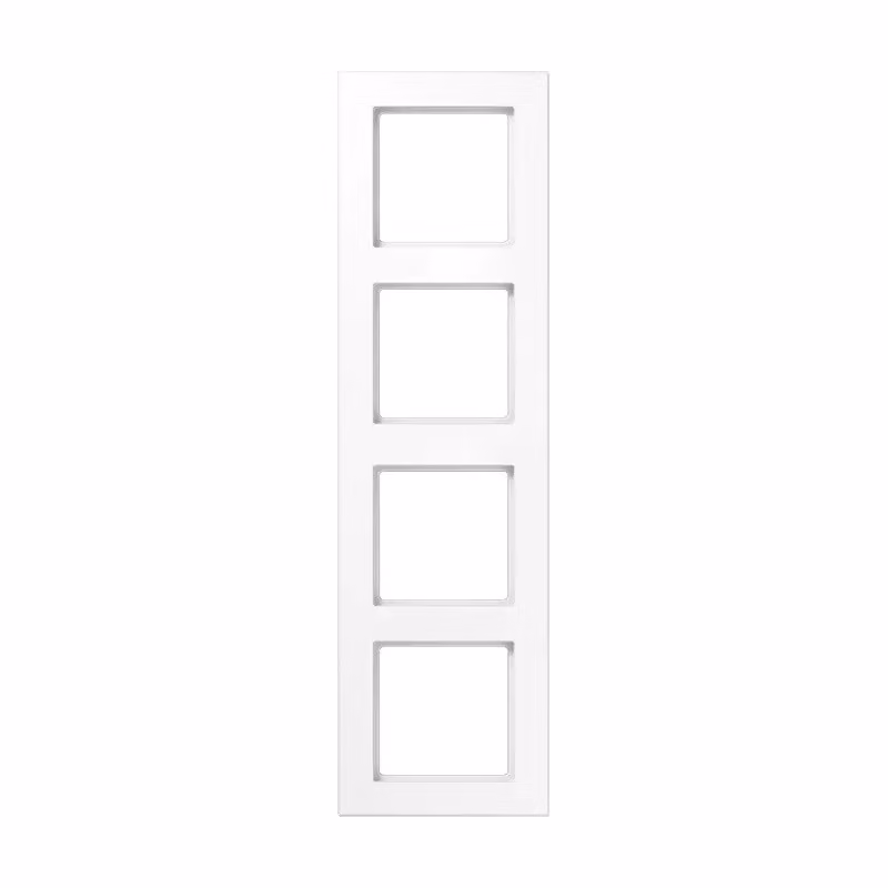 Telaio 4x bianco alpino - Telaio quadruplo bianco AC 584 BF WW