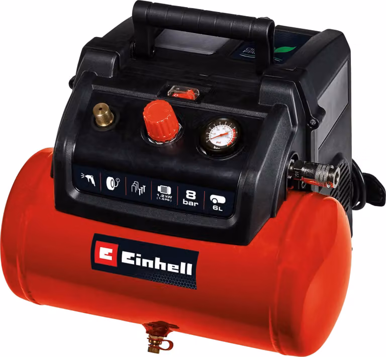 Compressore d'aria Einhell TC-AC 190/6/8 OF 190 l/min