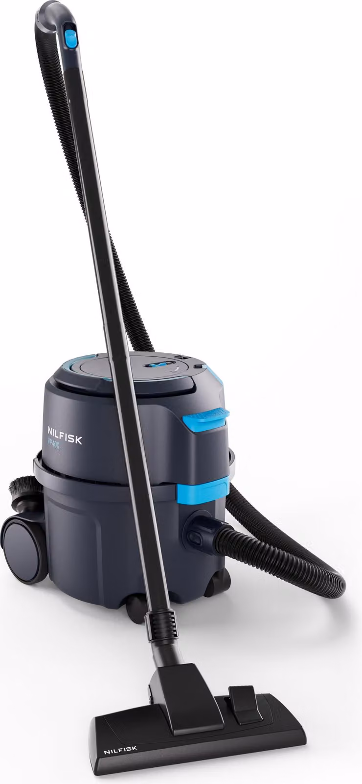 Nilfisk Trockensauger VP400 HEPA EC EU, 700W, ergonomisch inkl. Filter und Düsen
