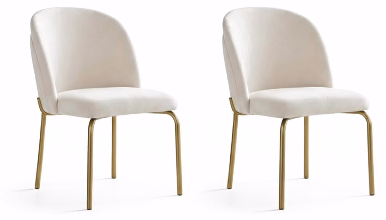 Set di sedie moderne, dal design elegante e con elevato comfort di seduta.