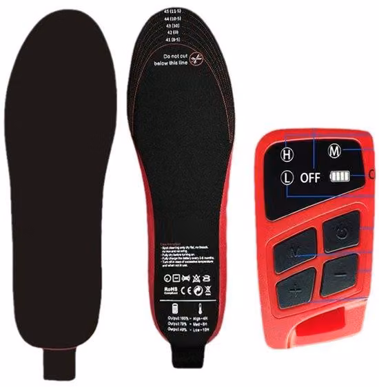 Cuscino riscaldante elettrico, ricaricabile tramite USB, telecomando intelligente, regolabile, lunghezza 35-40 metri