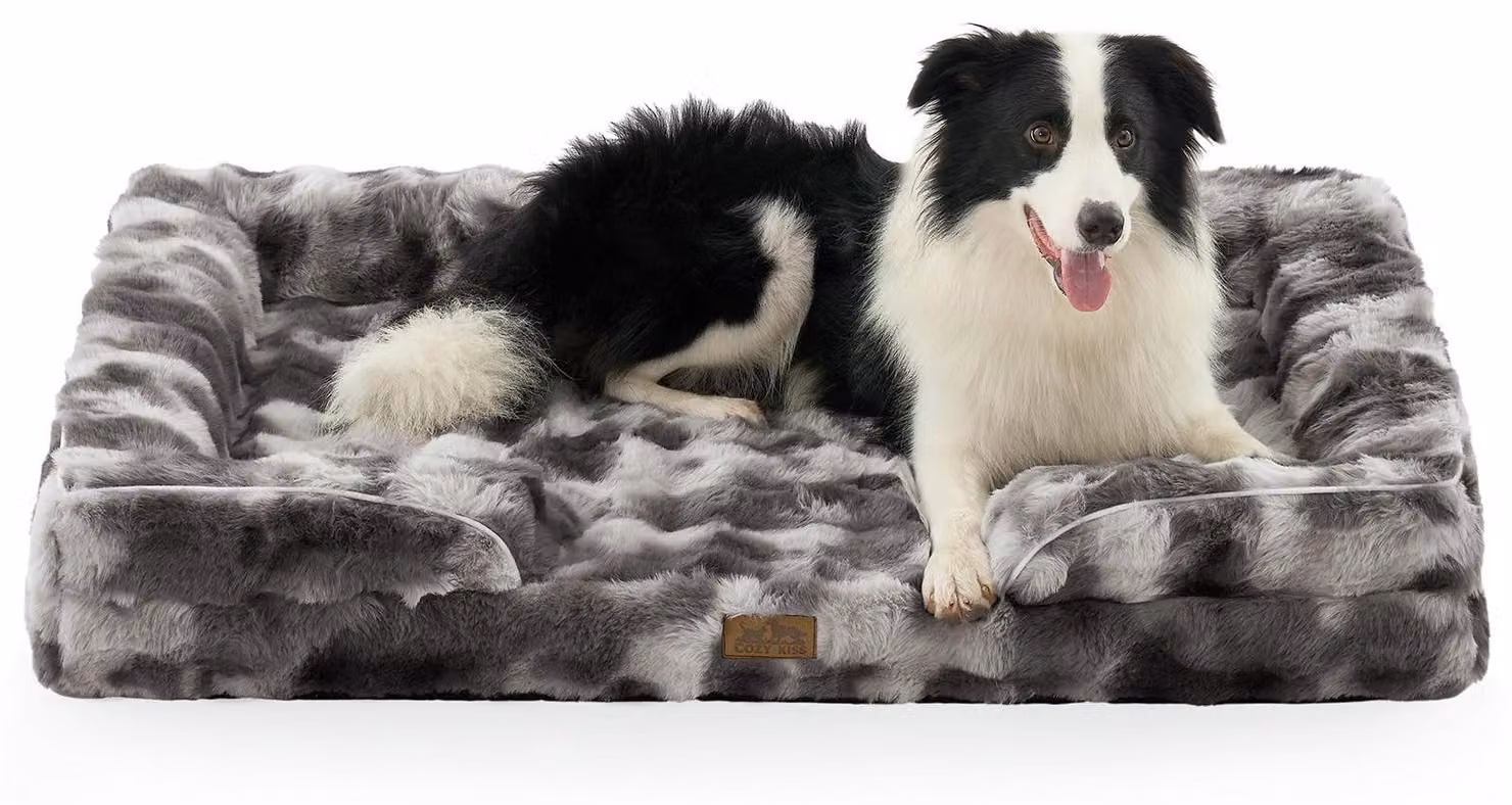 Cuccia ortopedica per cani di taglia extra large – rivestimento lavabile e impermeabile