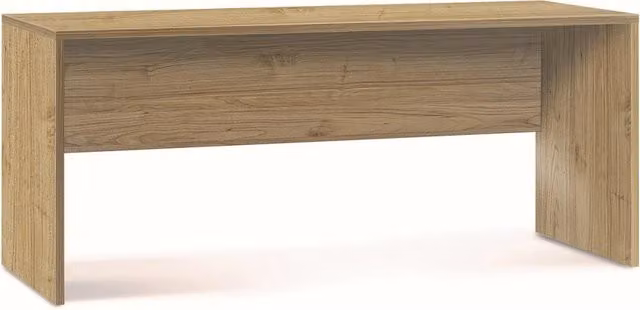 Scrivania da Ufficio Porta PC 180x76x69 cm Noce Stelvio