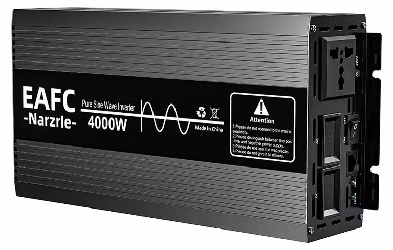 Inverter automatico, da 12V DC a 220V AC, alimentatore ad alta potenza, 4000W