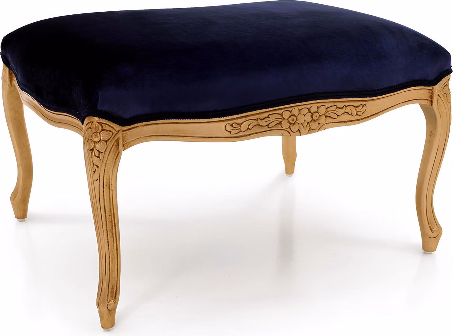 Sitz Polster Bank Polster Sitz Hocker Bank Textil Stoff Holz Stil Designer