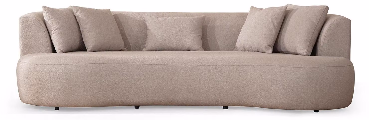 Dreisitzer Polstermöbel Couch Wohnlandschaft Sofa Couchen Sitzpolster 265cm
