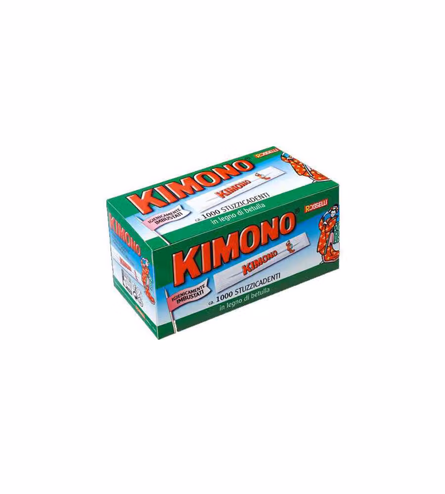 Stuzzicadenti Scatola Incartati Pz 1000 Kimono