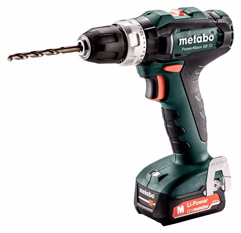 Metabo SB 12 - Trapano a mano - 1400 giri/min - 1,8 cm - 1 cm - 21000 BPM - 17 Nm