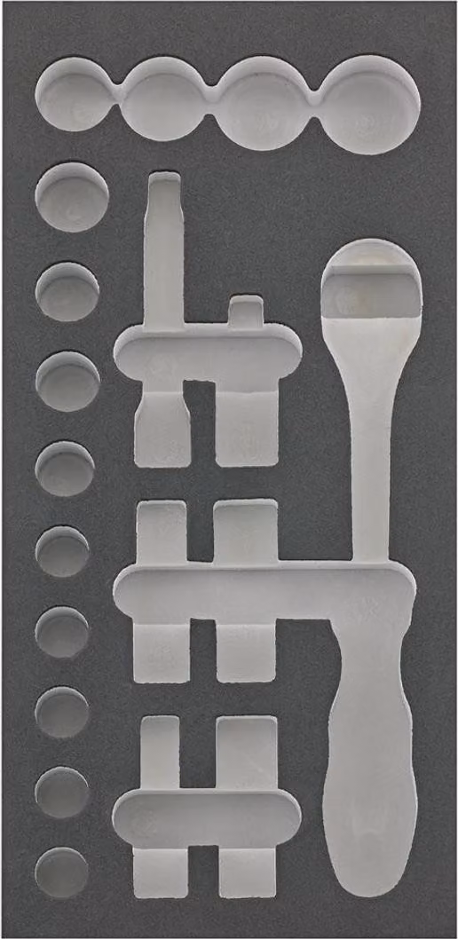Modulo utensile 1/3 presa vuota 1/2" FORTIS