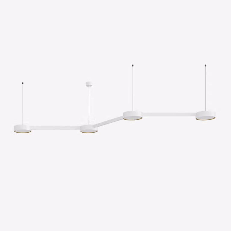 Lampada a sospensione LUCIS INFINITY II 62W 4000K vetro acrilico bianco DALI 22.K2.60M DALI2