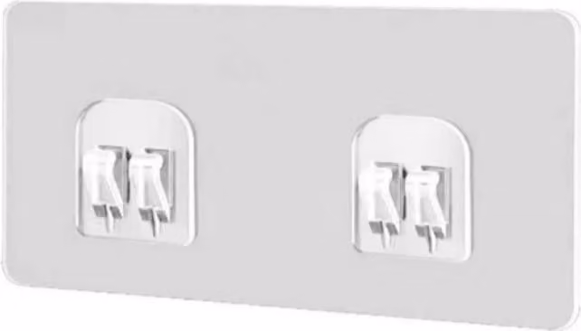 Nastro in velcro per scaffali di bagno e cucina Autoadesivo