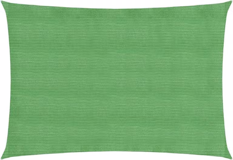 Vela Parasole 160 g/m² Rettangolare Verde Chiaro 2x3,5 m HDPE