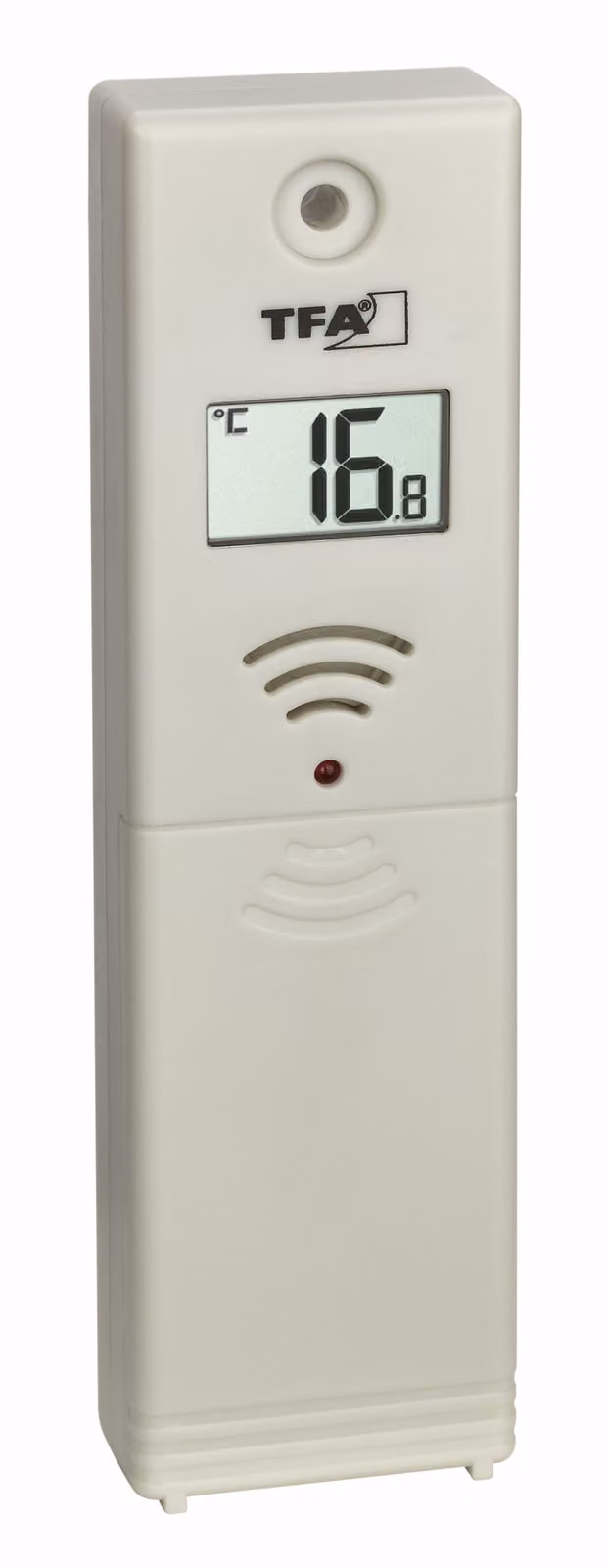 TFA - Sensore di temperatura 30.3225.10 - grigio