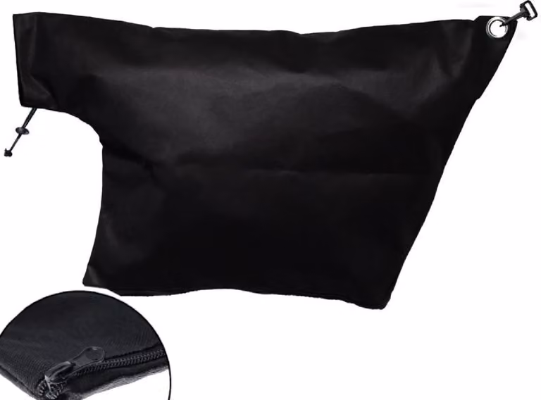 Sacco di raccolta universale per soffiatori di foglie con chiusura a zip