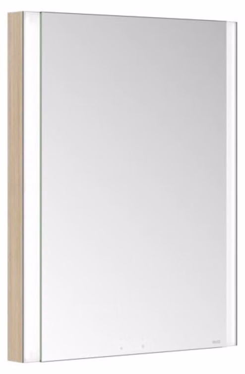 KEUCO SOMARIS Armoire de toilette encastrable 1 porte, avec miroir chauffant, charnières à droite, 600mm, 14511851101, 14511851101