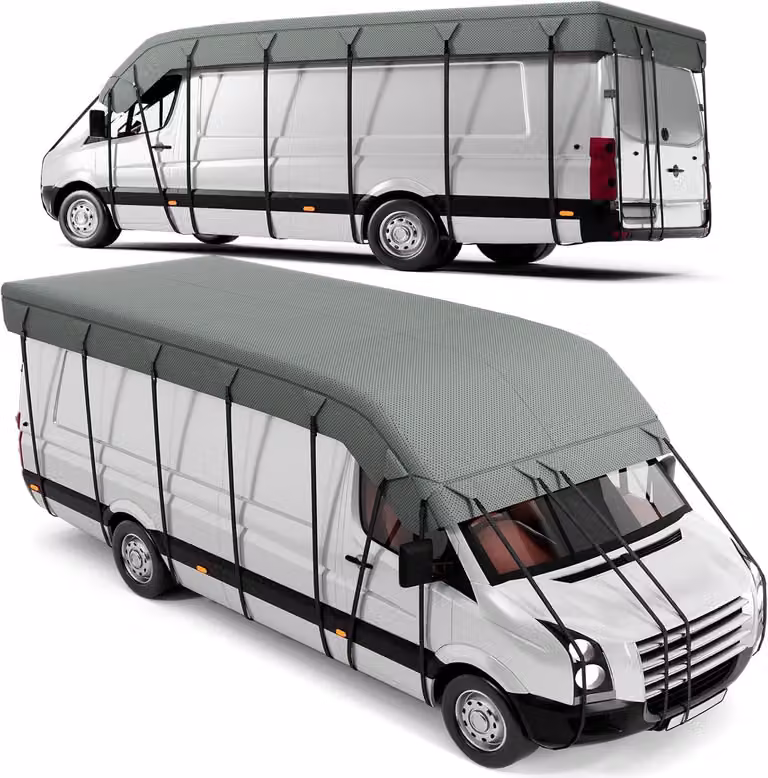 Telo copriauto per camper, dimensioni 6 x 3 metri, impermeabile e resistente ai raggi UV
