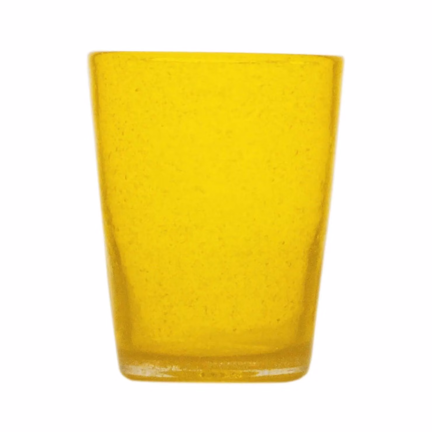 Bicchiere acqua Memento Glass in vetro, Giallo, 6 pezzi