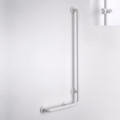 pba 01 Maniglione R con reggiseno 480x1160 mm, in nylon, adatto per sedile a sospensione