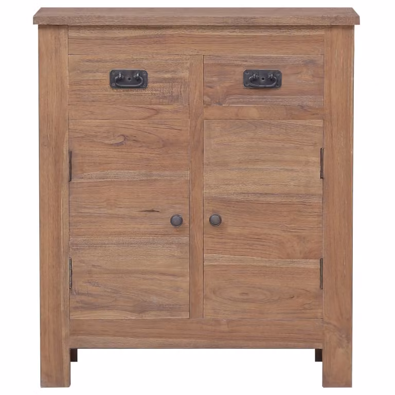 Credenza 65x30x75 cm in Legno Massello di Teak