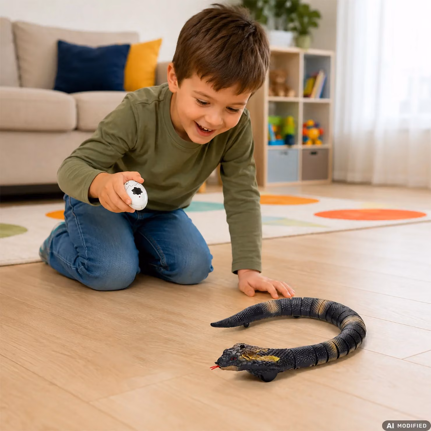 Tu Giochi Cobra Sensor Action Serpente Radiocomandato con Sensore e Telecomando Nero – 2