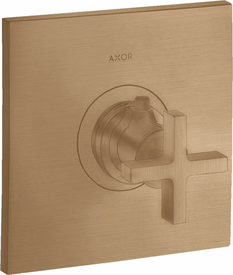 hansgrohe AXOR Citterio Thermostat 59 l/min Thermostat encastré à haut débit, poignée transversale, 39716140, 39716140