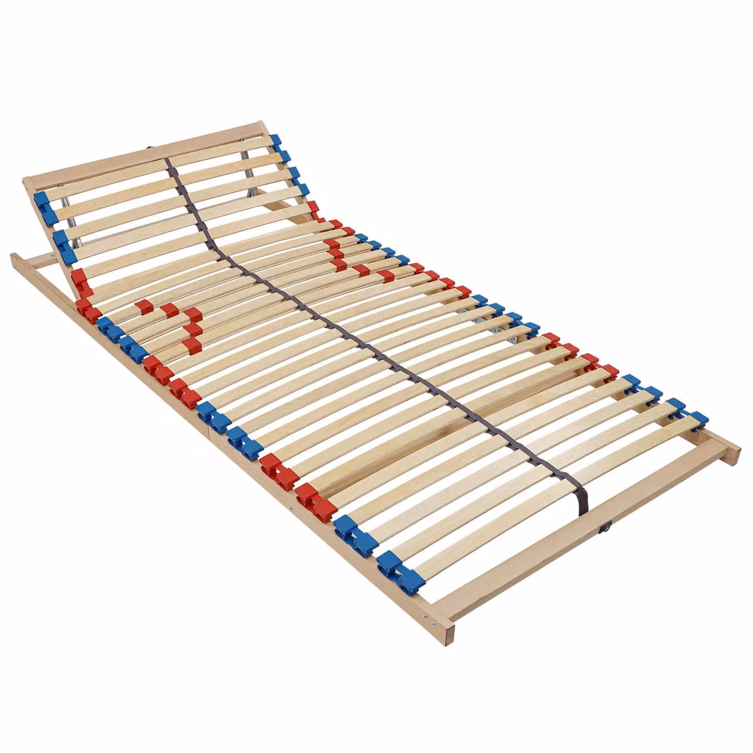 Beco Easy Fit K rete a doghe / 90 x 200 cm / MOLTO BENE / sezione testa regolabile / 28 doghe in legno molleggiate / facile auto-assemblaggio / Germany