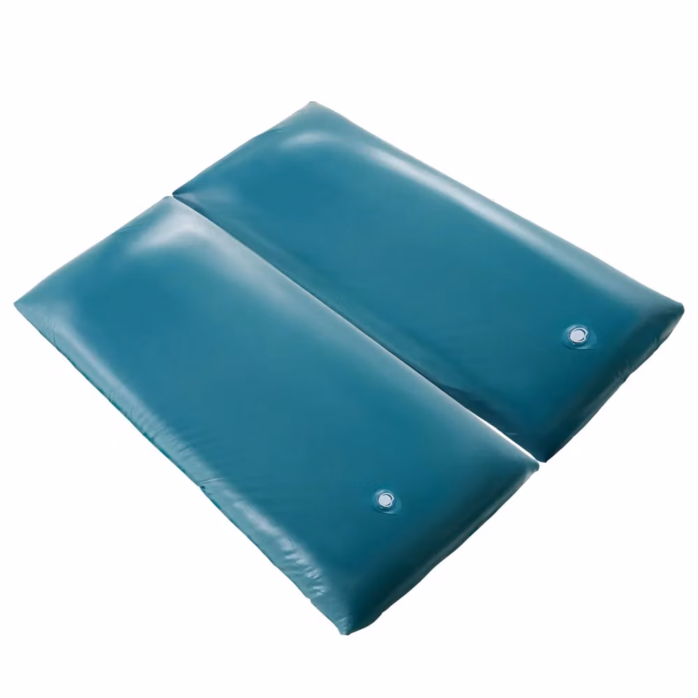 Materasso ad acqua BELIANI DUAL con riduzione delle ondulazioni, L/P/H: 160 x 200 x 20 cm, colore turchese – 2