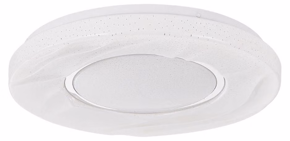Plafoniera LED rotonda TENARO bianca 23 W, luce neutra, 2202 lm, acrilico, dimensioni: 5x40x40 cm, IP20, Light Prestige