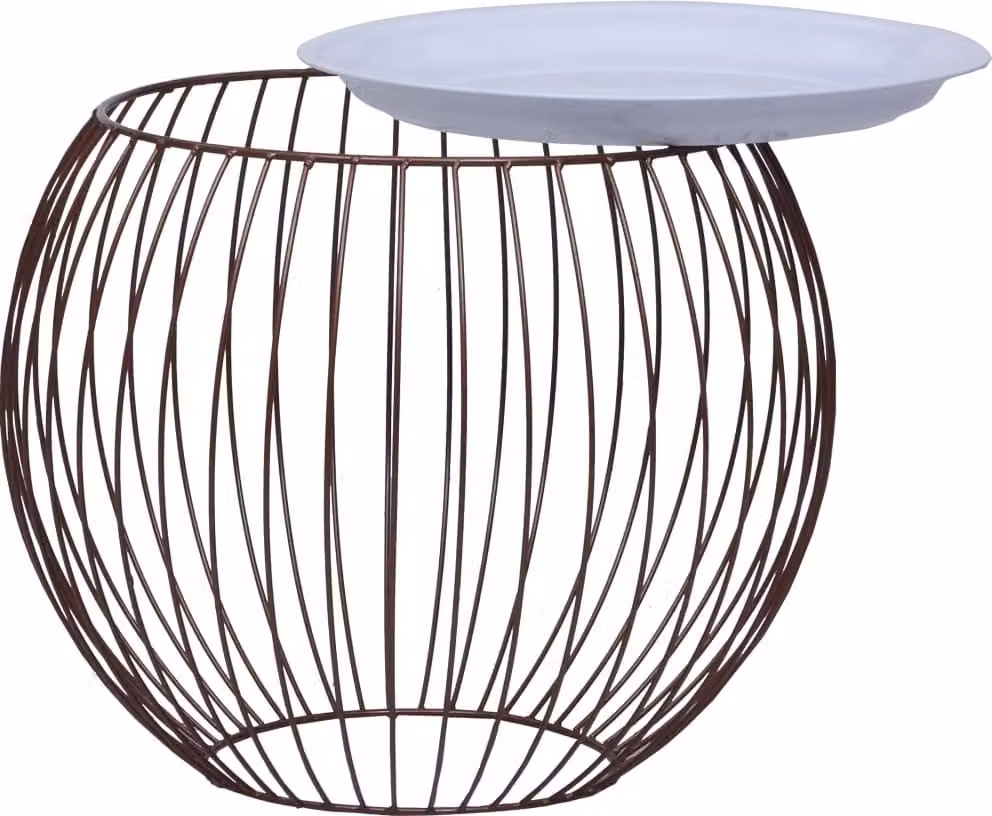 Tavolino da Salotto Oro Ø 41 cm