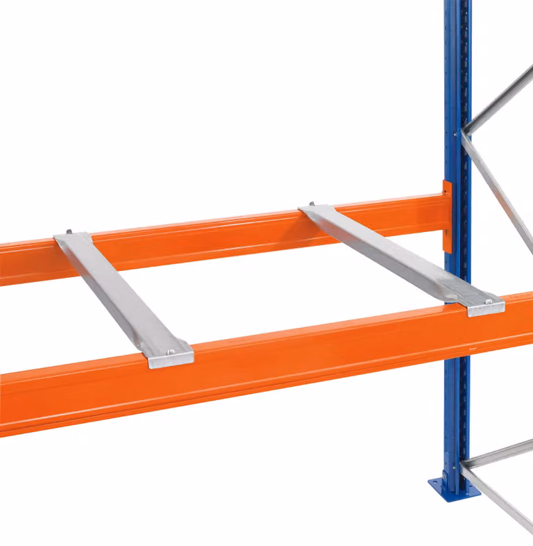 Supporti profondi 1100 mm zincati - con linguetta sollevata