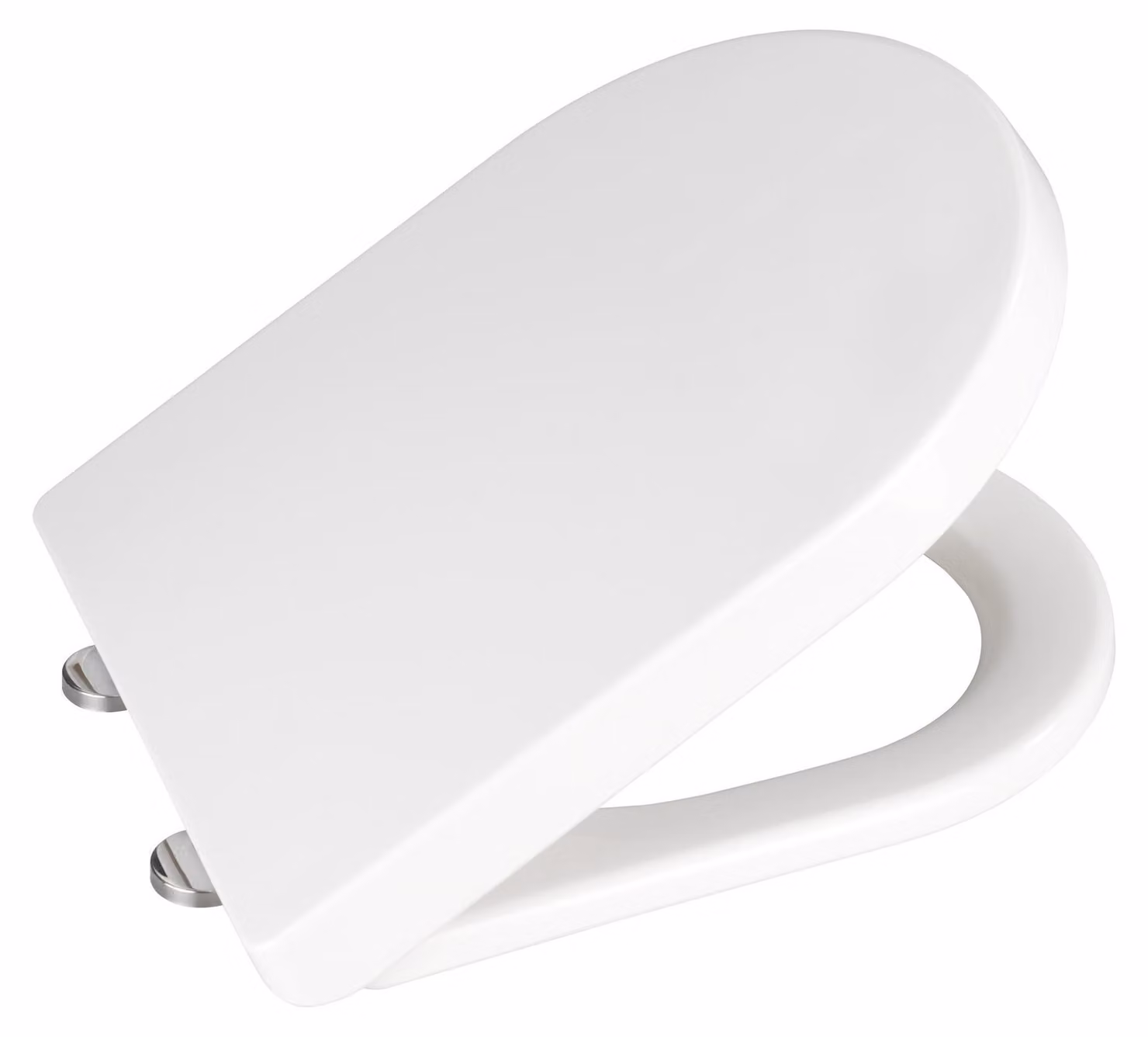 WENKO Sedile Premium per WC Calla, con chiusura ammortizzata, termoplastico, bianco