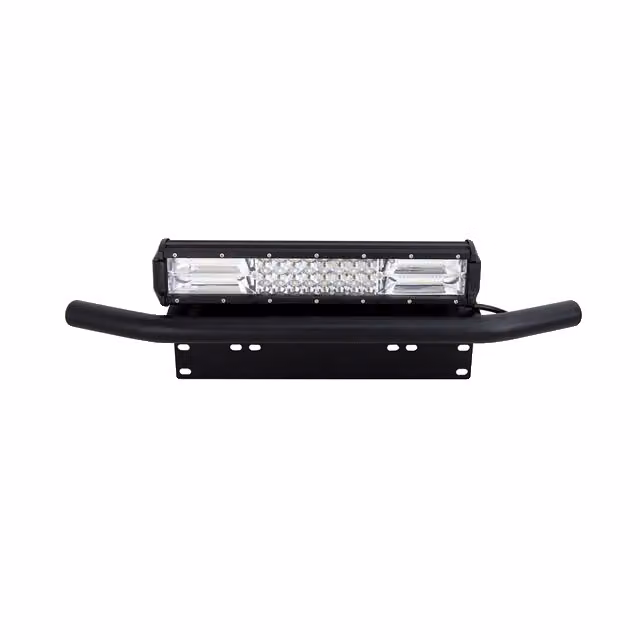 Porta targa, striscia luminosa a LED, fari off-road, supporto e combi da 15"