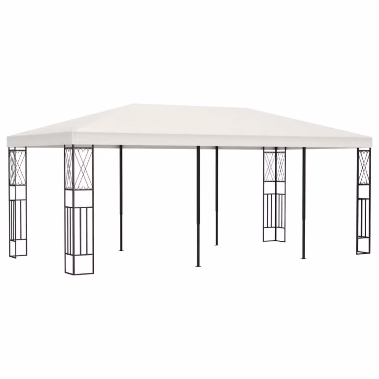 Padiglione 3×6 m tessuto crema