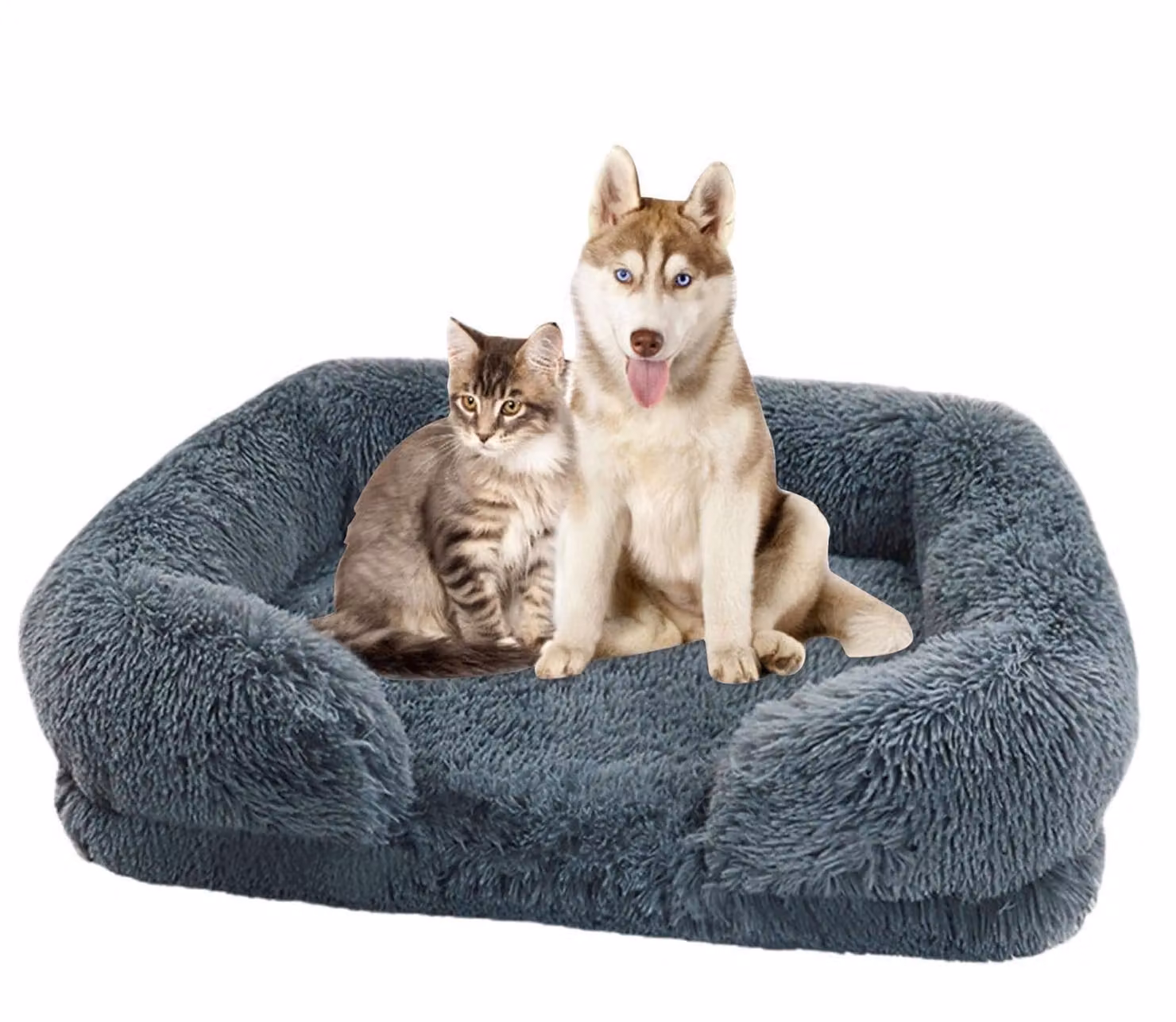 Cuccia per cani ortopedica con coperta rimovibile e lavabile