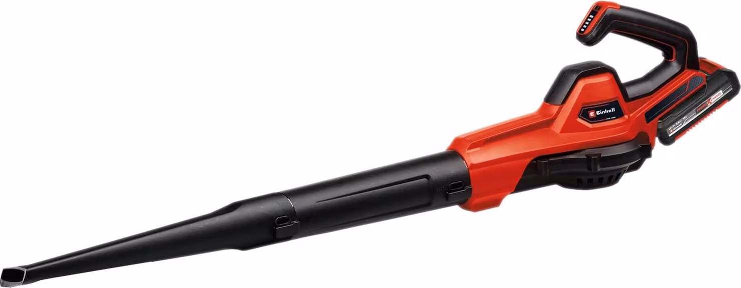 Einhell GE-ULB 18 Li E soffiatore di foglie a batteria 250 km/h Nero, Rosso 18 V Litio-Ioni (Li-Ion)