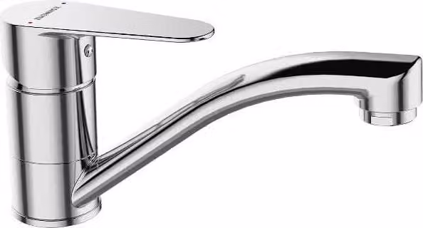 Rubinetto per lavabo da appoggio Fresno con bocca girevole