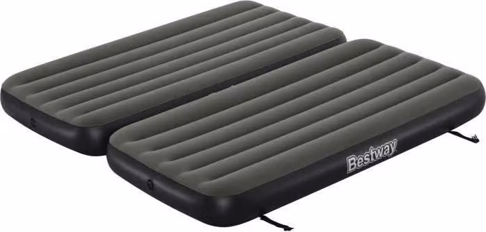 Materasso gonfiabile BESTWAY Tritech Connect and Rest, 3 in 1, 188 x 99 x 25 cm, 150 kg, letto singolo, matrimoniale e king size