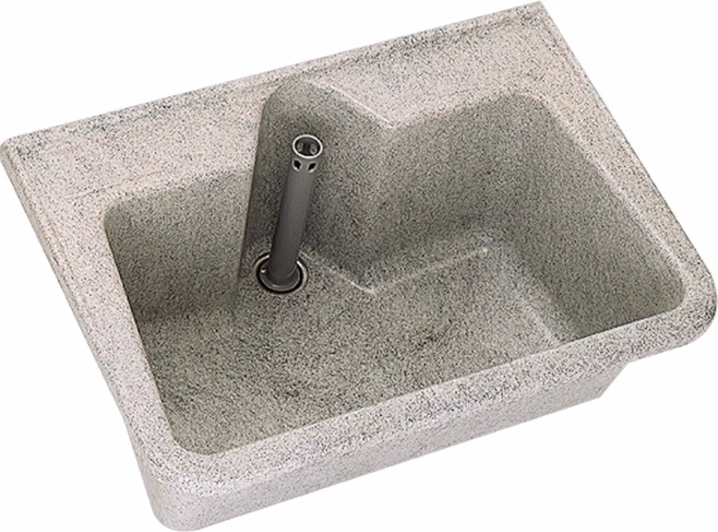 KWC AR bacino multiuso, SIRIUS, vetroresina, 700x320x495 mm, grigio decorativo