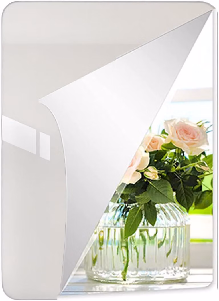 Piastrelle specchio autoadesive, in acrilico, 20x30 cm, decorazione per pareti per la casa