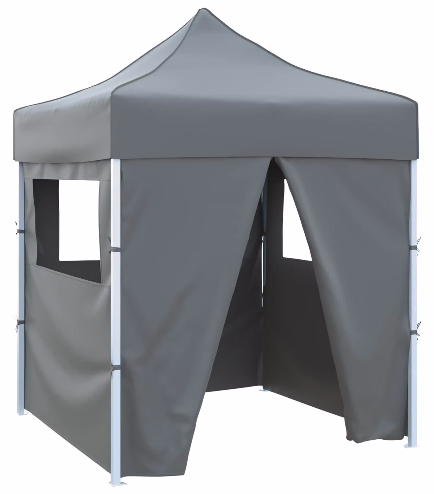 Maison Exclusive - Tenda per feste, 200 x 200 x 315 cm, colore antracite, tessuto Oxford