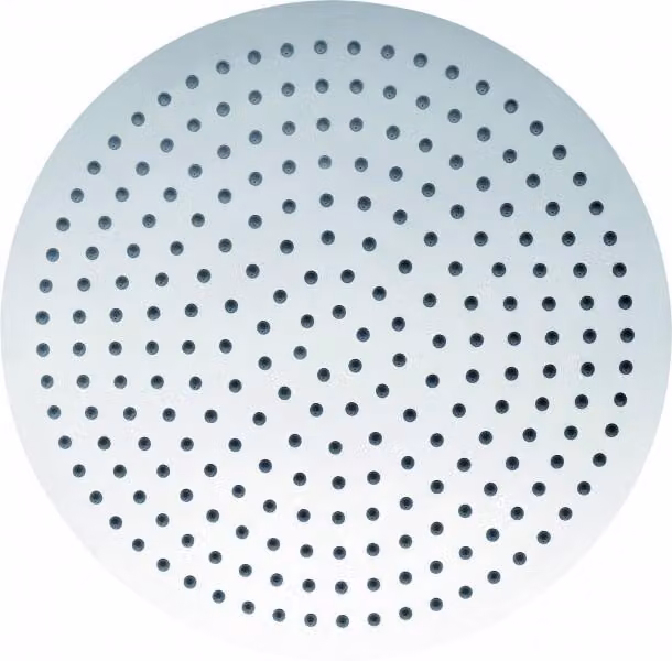 Doccia a pioggia XXL, modello DPG2019 - Acciaio inossidabile - Diametro 30 cm - Super piatta - Rotonda