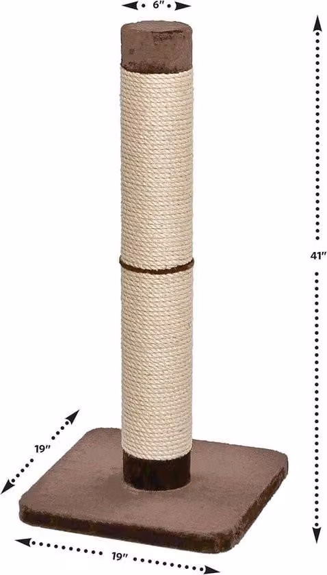 Grande tiragraffi per gatti - Robusto - Marrone - XXL - Sisal