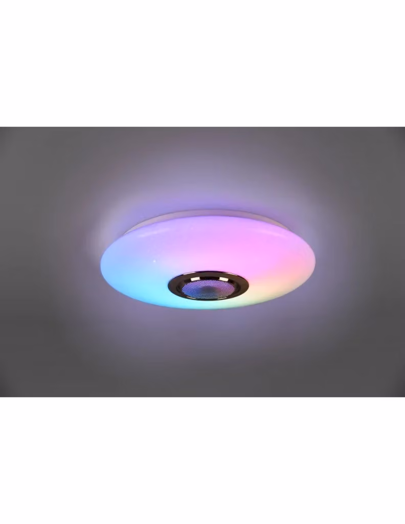 Plafoniera Moderna Led RGBW Bluetooth Trio Leuchten Bianco Multicolore con Telecomando e Dimmerabile – 2