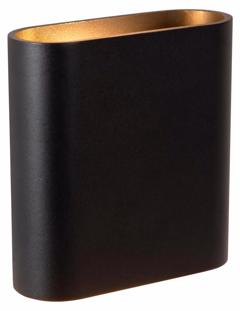 Lucide ATILA - Lampada da parete, interni/esterni - LED dimmerabile. - 2x5W, 2700K - IP54 - nero